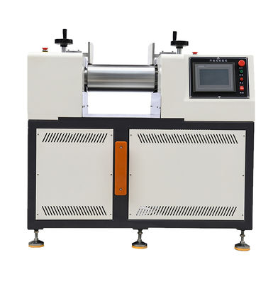 Beli Penggiling Dua Rol dengan Hopper Baja Tahan Karat SUS304 Jarak Roller yang Dapat Disesuaikan dan Mixer Kecepatan Tinggi untuk Pencampuran Karet online manufacture