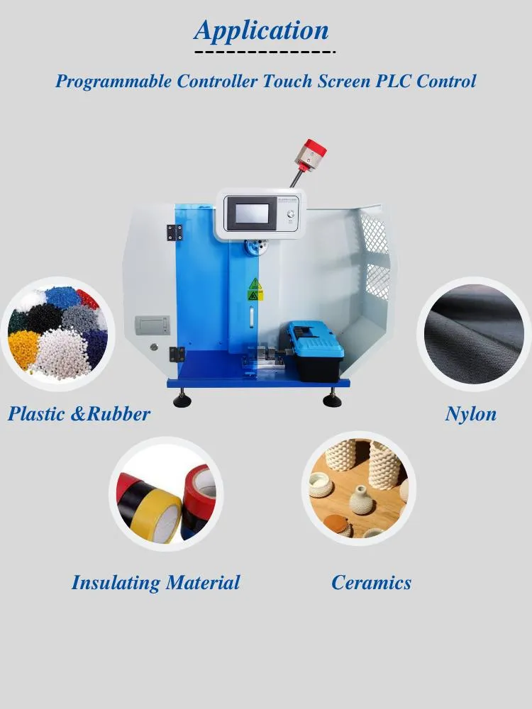 Mesin Tes Dampak Charpy Digital Industri untuk Plastik dan Karet 0