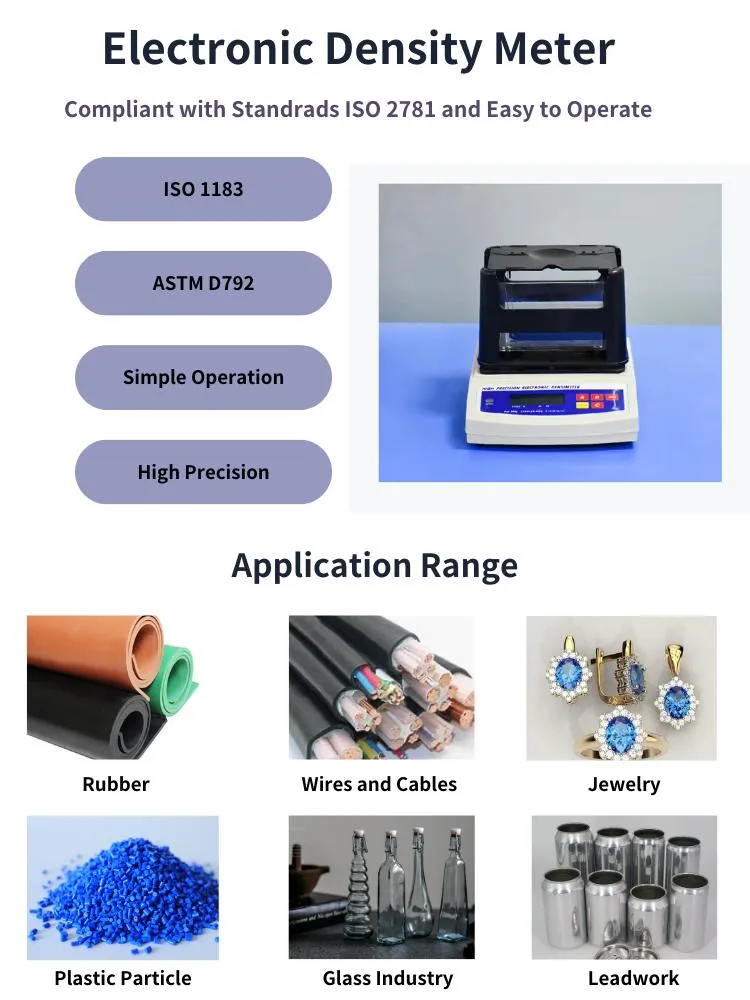 Mesin Uji Densitas Solid Industri Meter Untuk Laboratorium Penelitian Bahan Baru 0