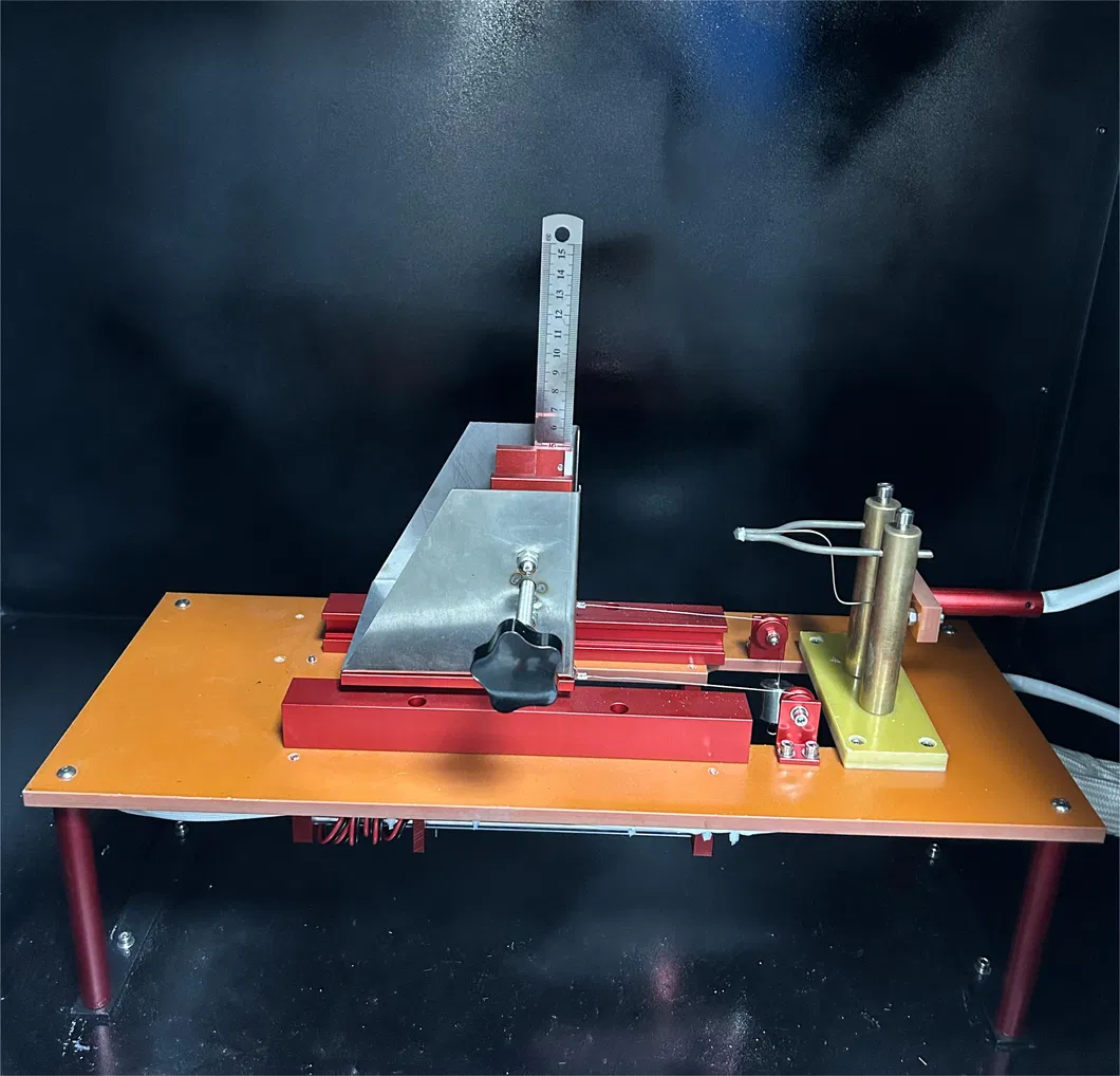 Keystroke Gummi Test Chamber Glow Wire Combusting Vertical Flammability Tester 1