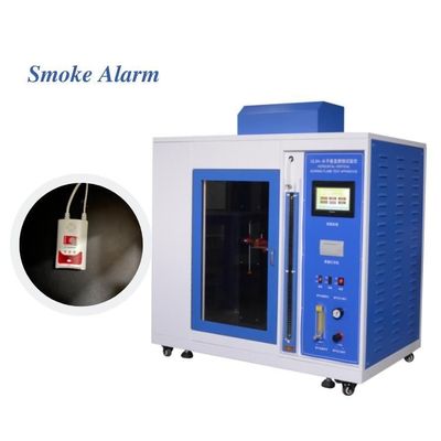 Laboratorium Plastik Horisontal Flammability Tester UL94 Elektronik Alat Pengujian Pembakaran