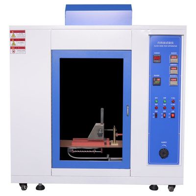 Keystroke Glow Wire Combustion Flame Test Chamber Workpieces Vertical Inflammability Tester