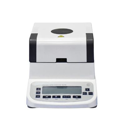 Analyzer Tester Kelembaban Halogen Cepat Biji Kacang untuk Laboratorium