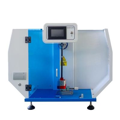 Perangkat pengujian plastik digital industri Pendulum Charpy Impact Tester