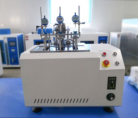 Plastik HDT Vicat Tester Measuring Point Deformasi Mesin Uji