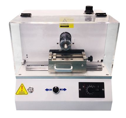IZOD Impact Electric Plastic Rubber Testing Equipment Sampling V Notch Machine (Mesin Pengukuran Kerucut Plastik Listrik)