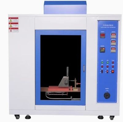 Keystroke Gummi Test Chamber Glow Wire Combusting Vertical Flammability Tester