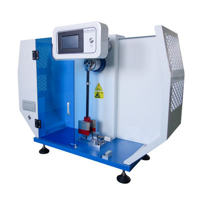 Layar sentuh digital Izod Dan Charpy Impact Testing Machine Untuk Plastik Dan Karet Dengan Printer