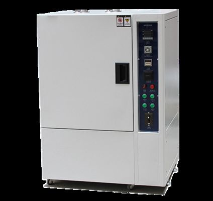 Industri Kuning Penuaan Resistance Test Chamber UV dipercepat cuaca Tester untuk bahan karet plastik Laboratorium